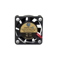  40mm 12VDC Black Square Cooling Fan